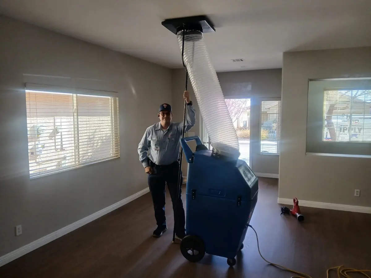 Professional Dryer Vent Cleaning work inside a El Dorado Hills home